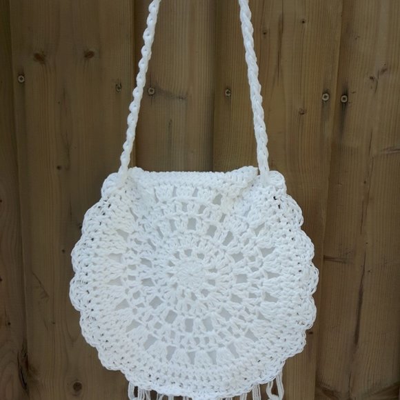 Wedding Bag, Crochet Wedding Purse , Evening Bag by Claudia's Crochet Creations - Picture 12 of 13
